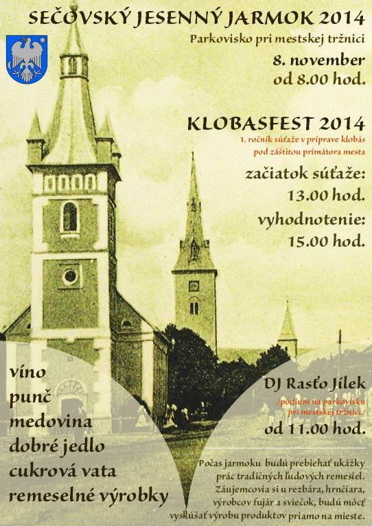 Fotogaléria SEČOVSKÝ JESENNÝ JARMOK - KLOBASFEST 2014 (48) SEČOVSKÝ JESENNÝ JARMOK - KLOBASFEST 2014